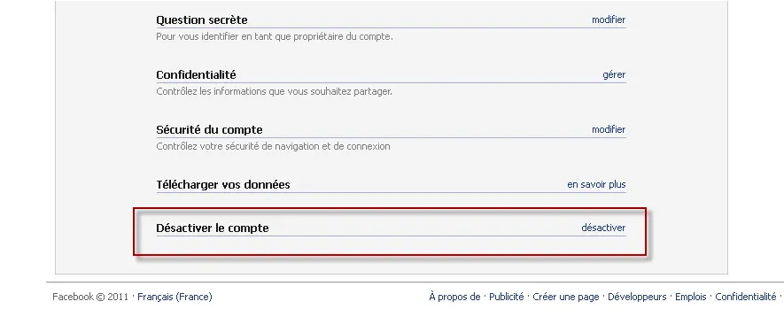 comment supprimer son compte facebook – rue de l’info