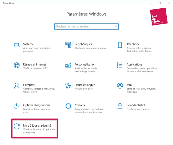 Installer Windows 10 Update May 2019 – Rue de l’info