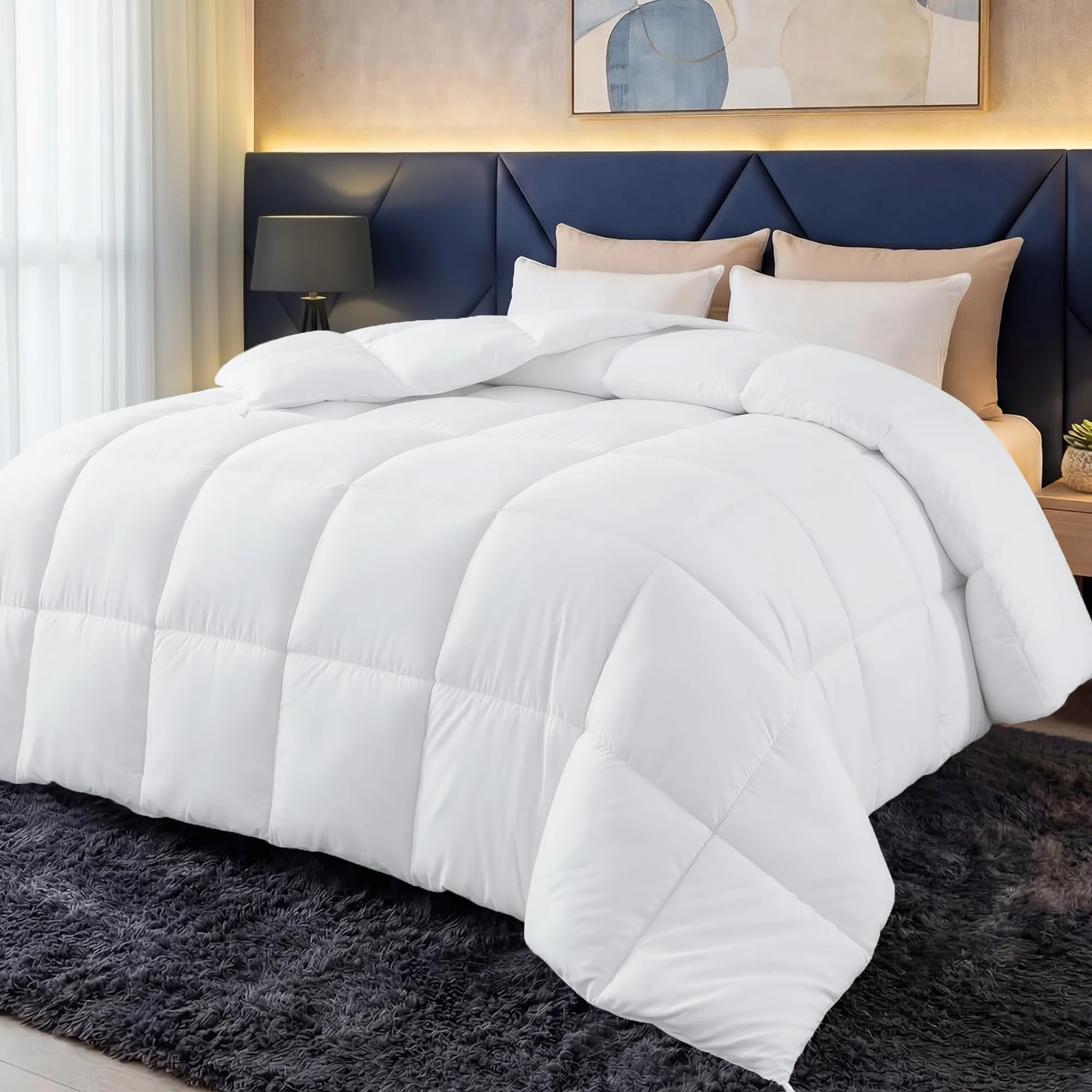 Redécouvrez le sommeil parfait avec la couette 4 saisons Utopia Bedding