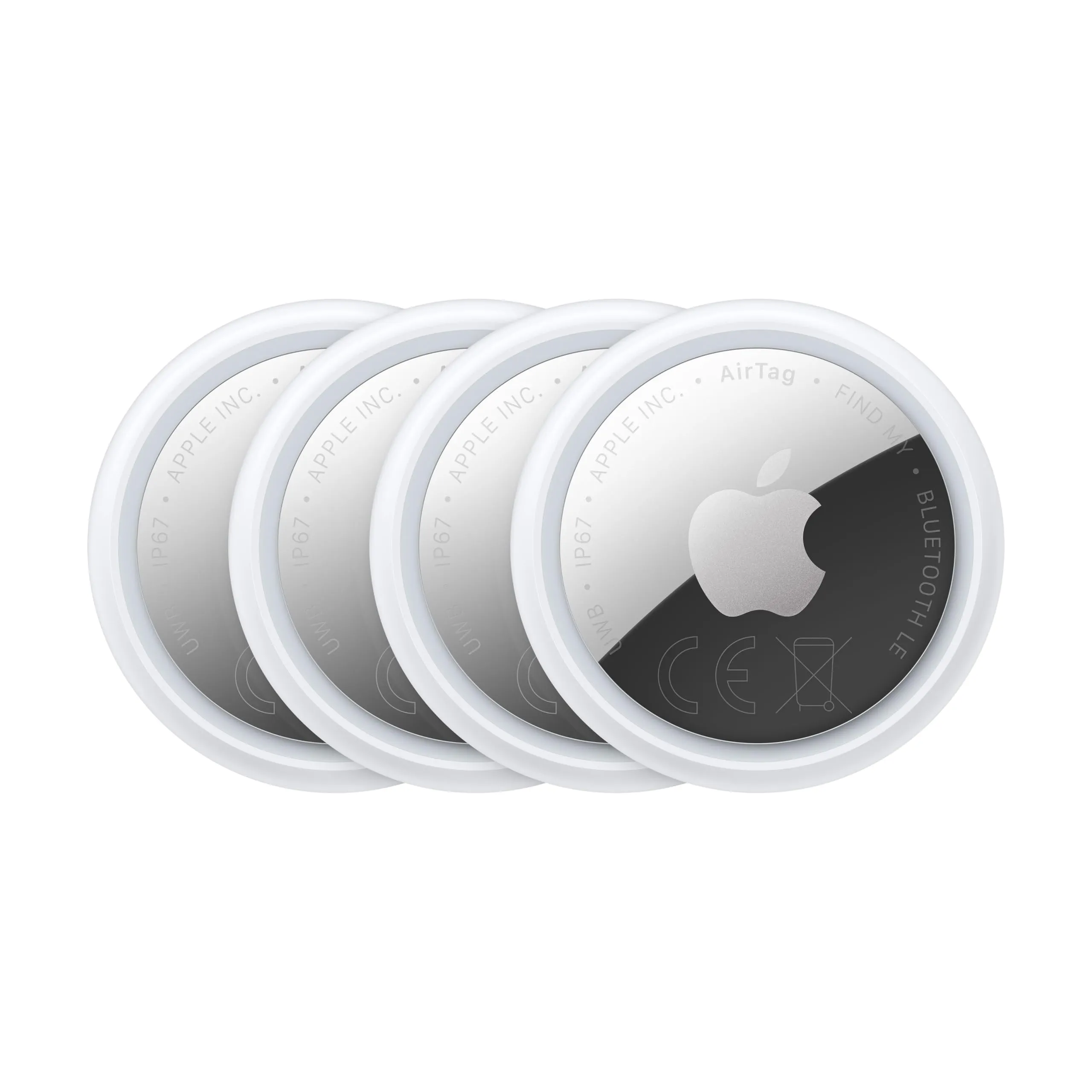 Apple AirTags (4 Pack) : Ne perdez plus jamais vos clés, portefeuille ou sac à 99,99 €