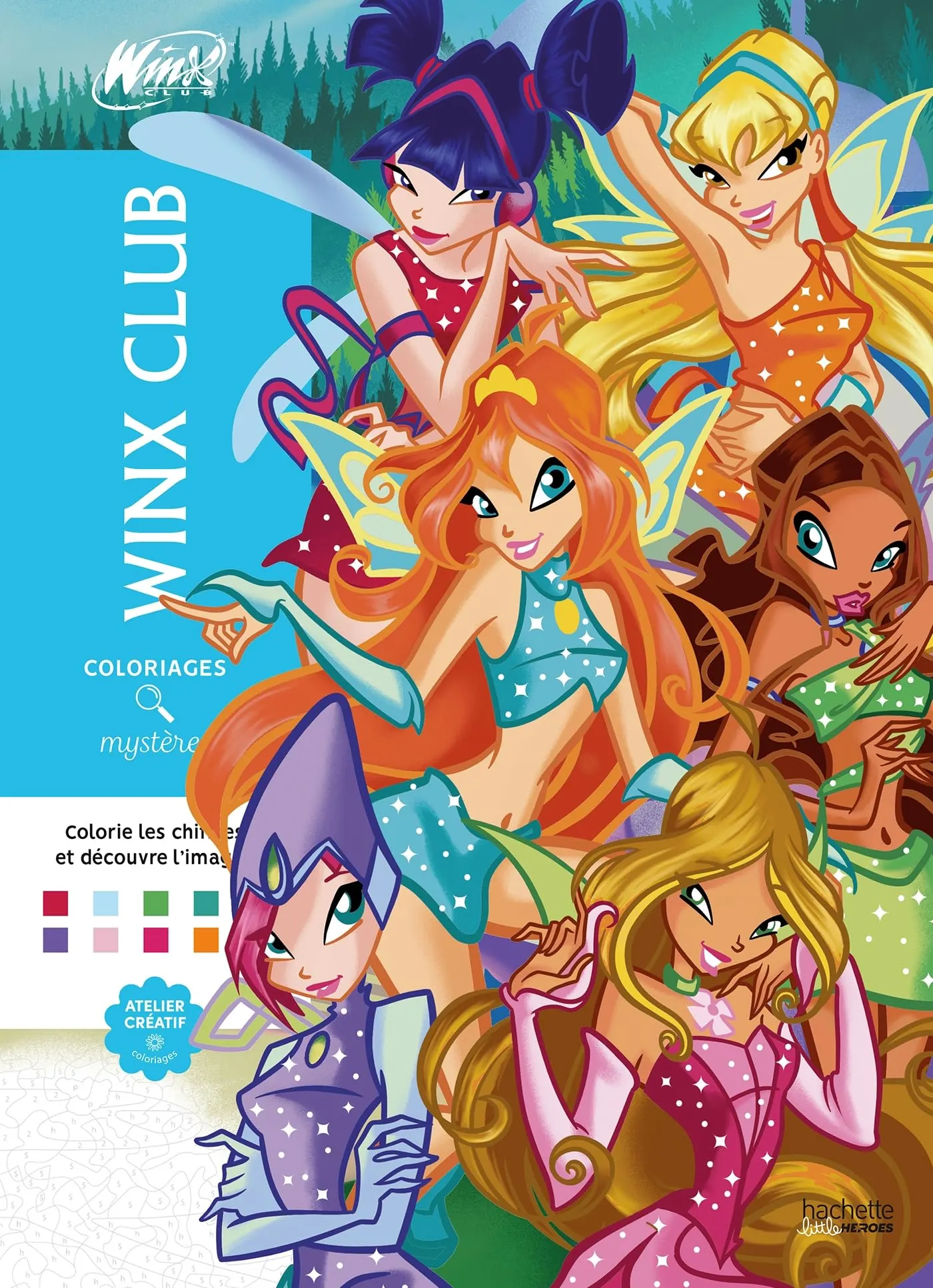 Coloriages Mystères Winx Club : La magie des fées se dévoile sous vos crayons