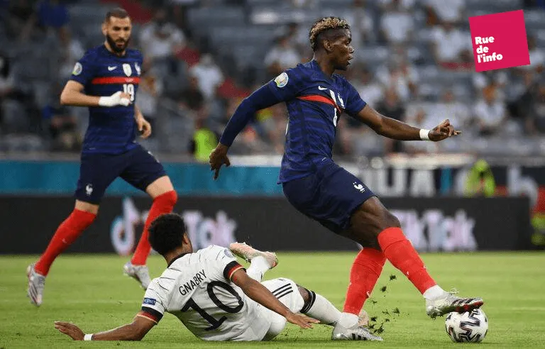Pogba 1er : Souverain des Français, impitoyable face à la Mannschaft.