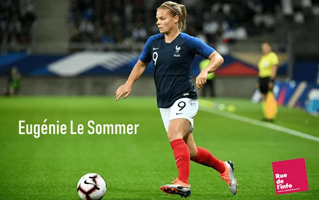 Eugénie Le Sommer – Attaquante Equipe de France Coupe du Monde 2019 en France