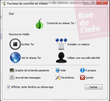 Contrôle final – Tor – Rue de l’info