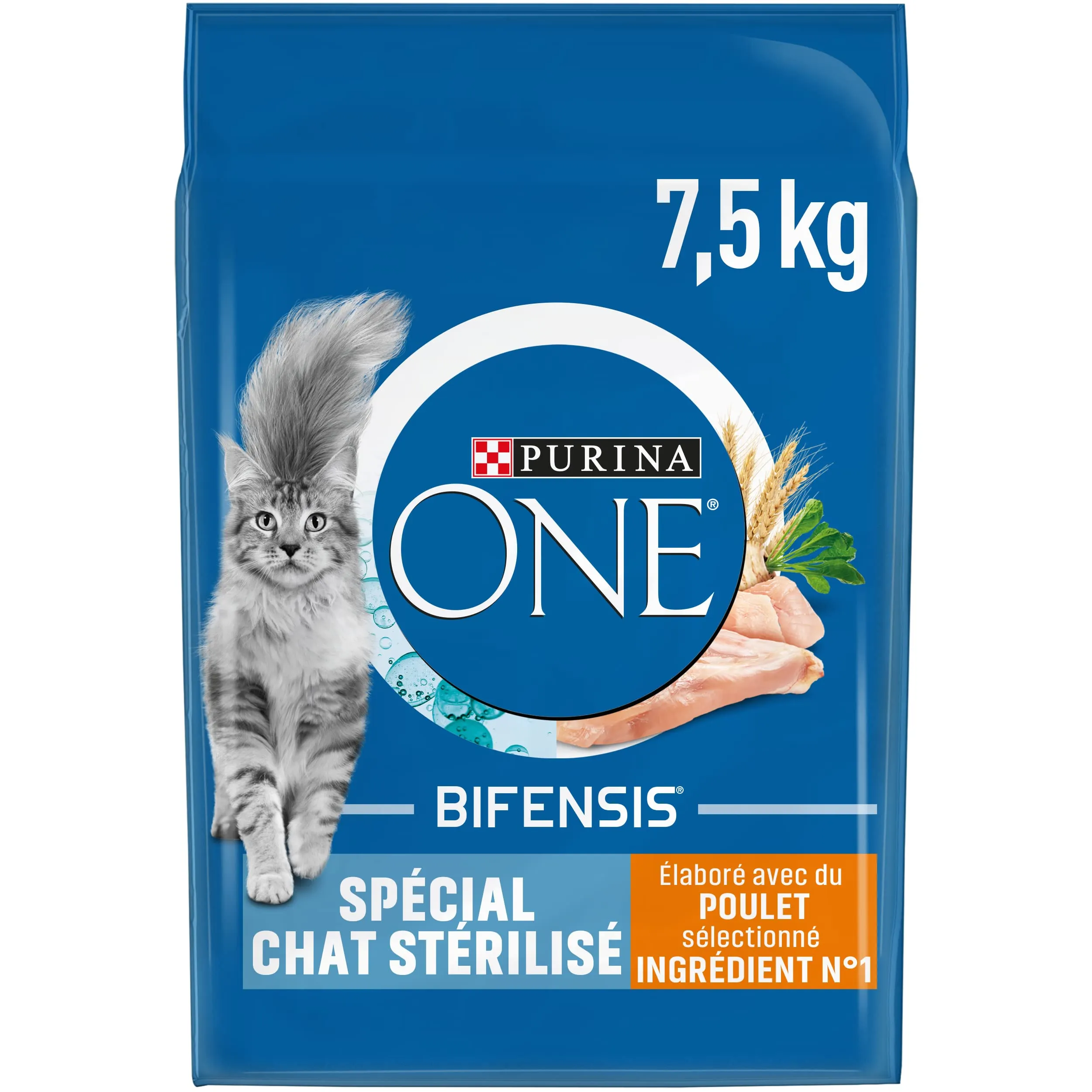 PURINA ONE Bifensis Sterilized : le sac de 7,5 kg à prix imbattable