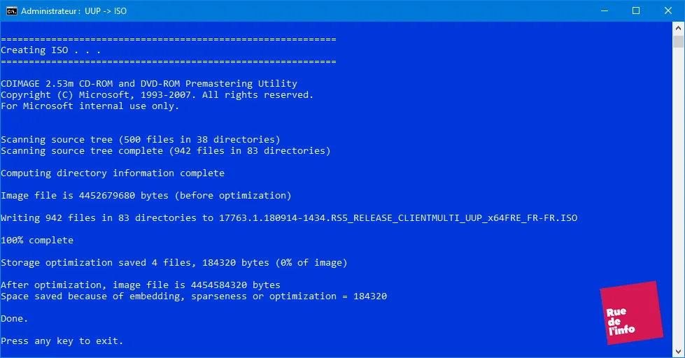 Téléchargement Windows 10 October 2018