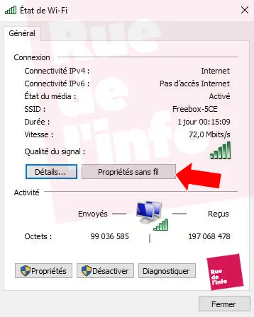 comment retrouver sa cle sous Windows 10