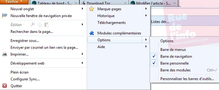 Configuration Firefox Tor – Rue de l’info