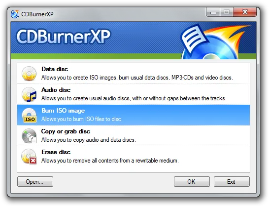 cdBurnerXP – Rue de l’info