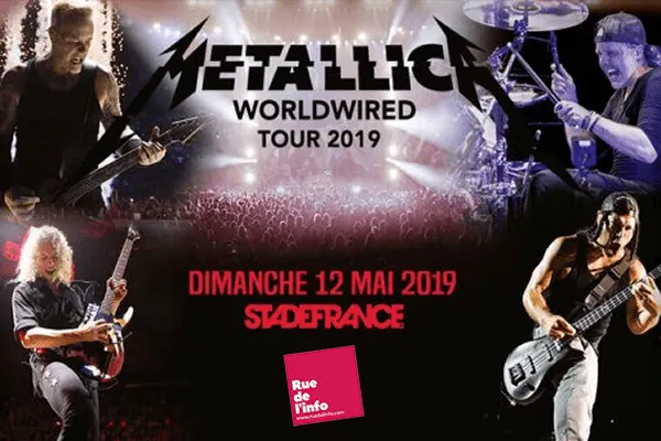 WORLDWIRED TOUR 2019 : METALLICA AU STADE DE FRANCE