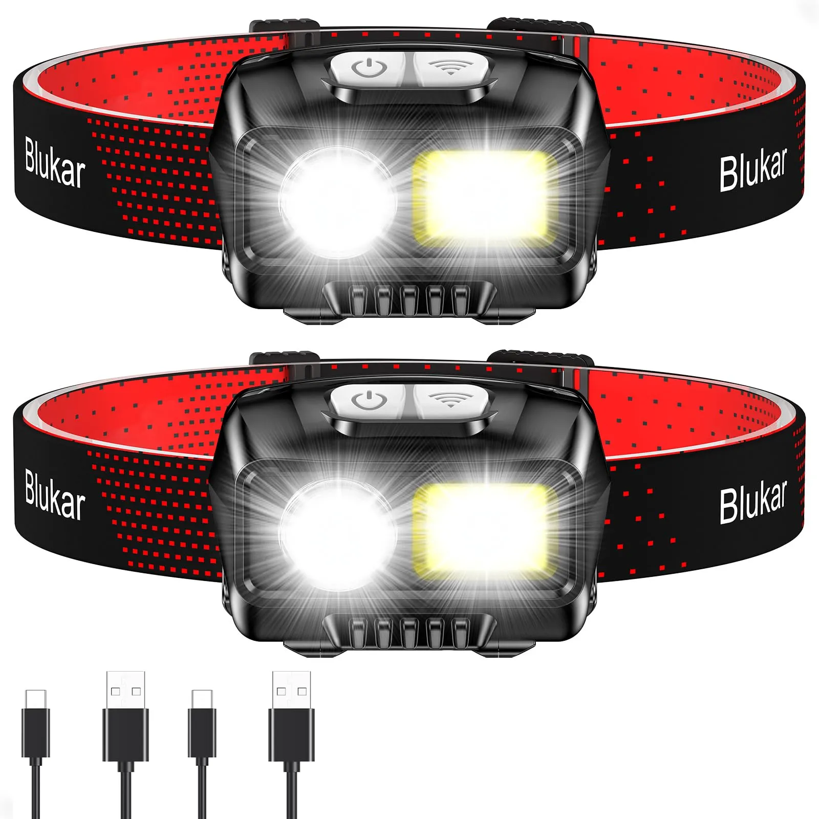 Blukar : deux lampes frontales rechargeables à 2000 lumens pour moins de 20 €