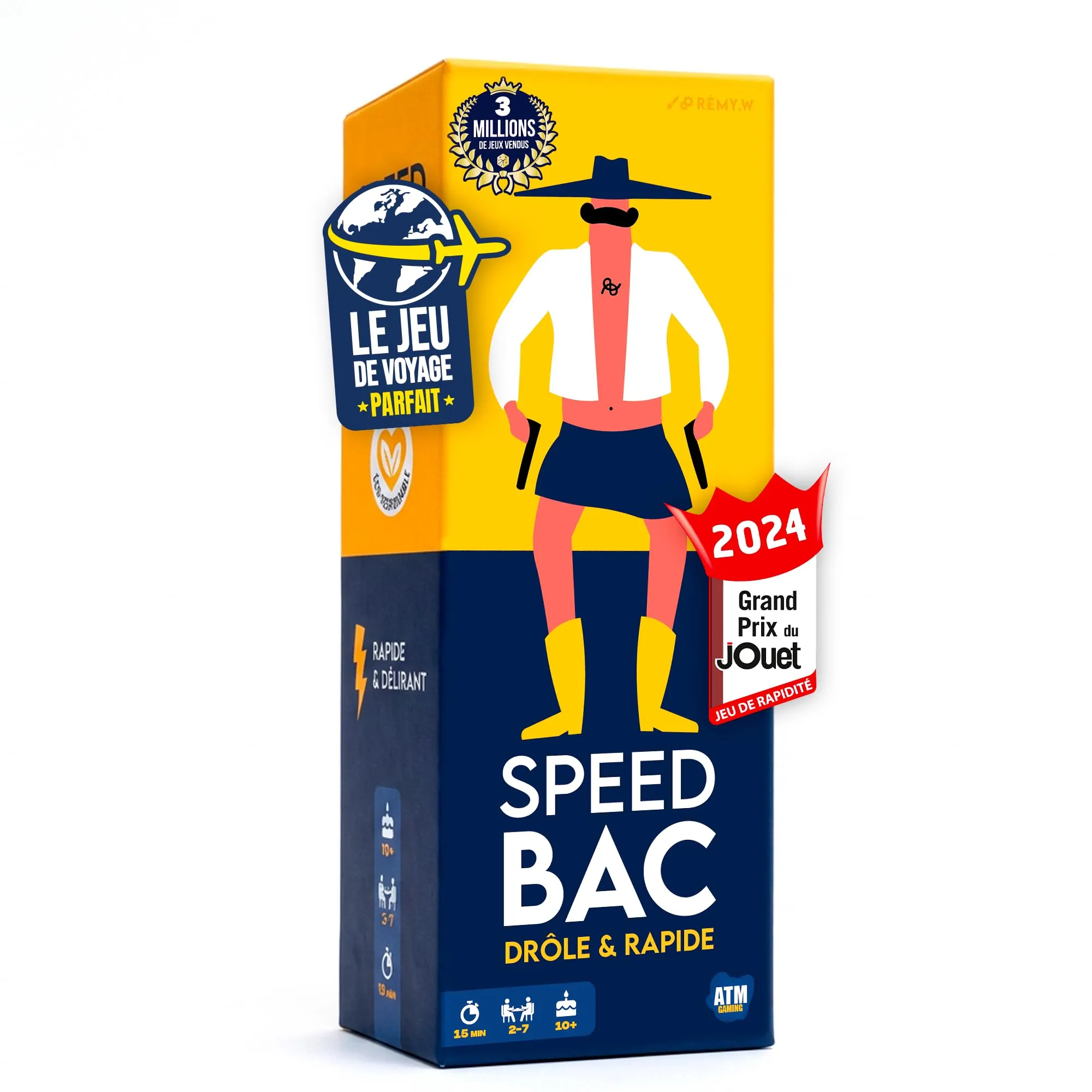 Speedbac : le jeu d’ambiance nomade qui électrise vos soirées