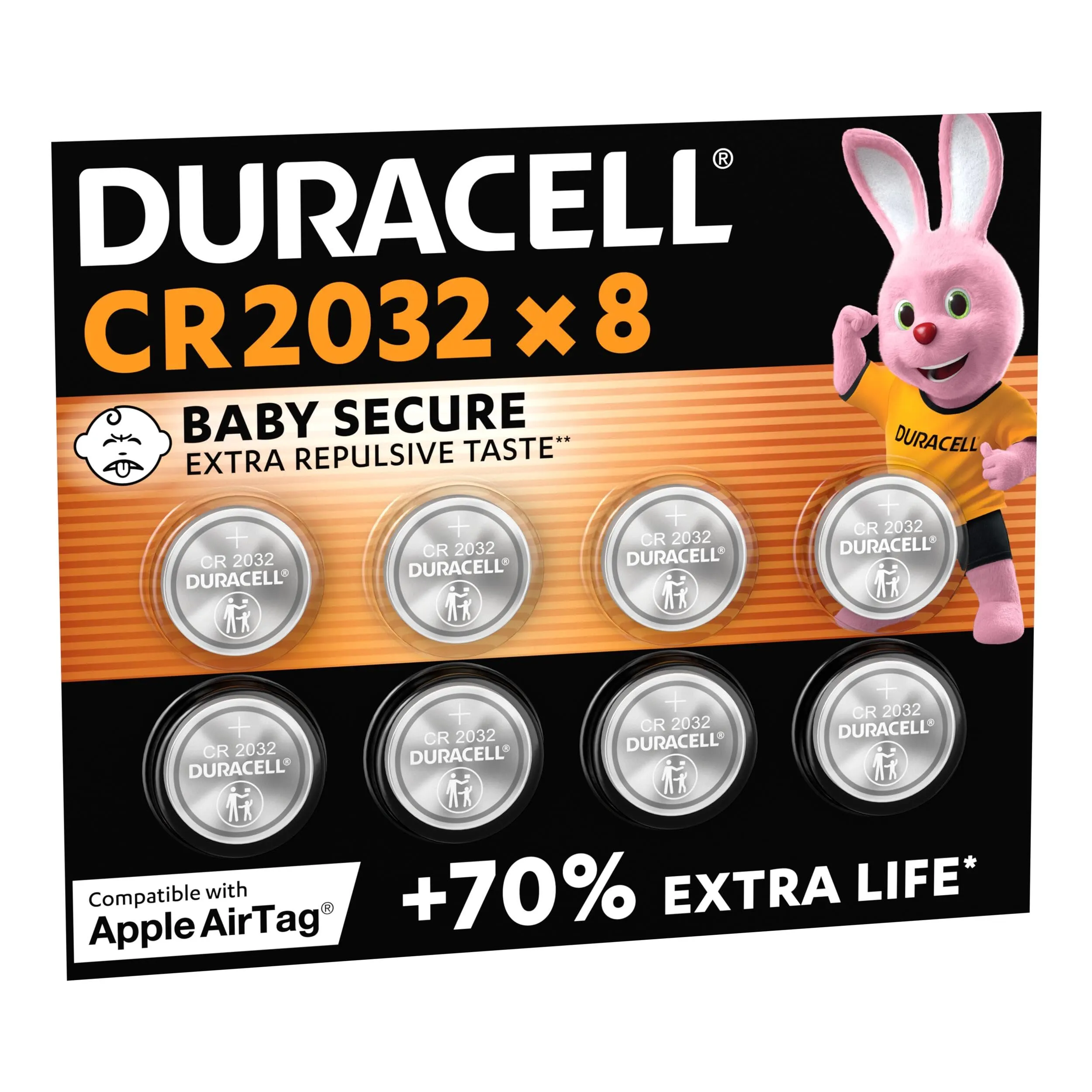 Duracell CR2032 : 8 piles lithium 3V à moins de 9€, l'offre à ne pas manquer