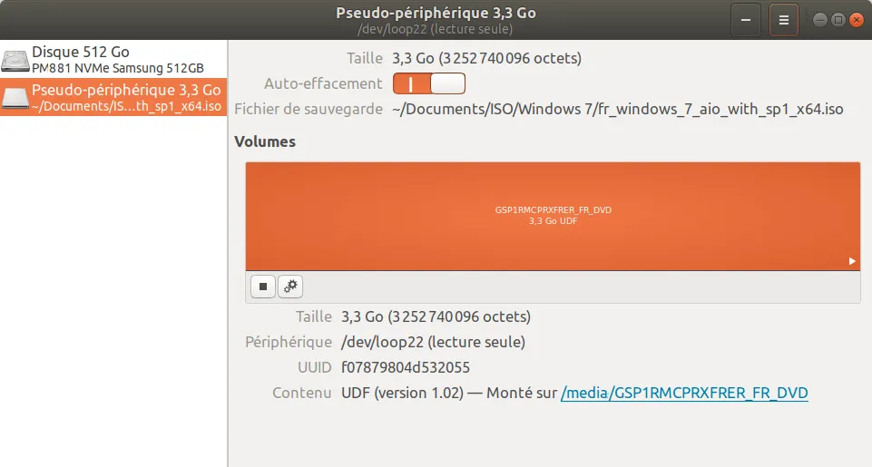 Monter une image ISO sur Ubuntu Linux – Rue de l’info