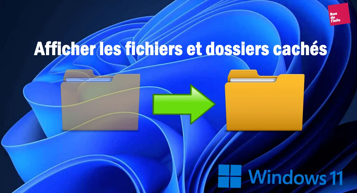 Comment afficher les fichiers et dossiers cachés sur Windows 11 ?