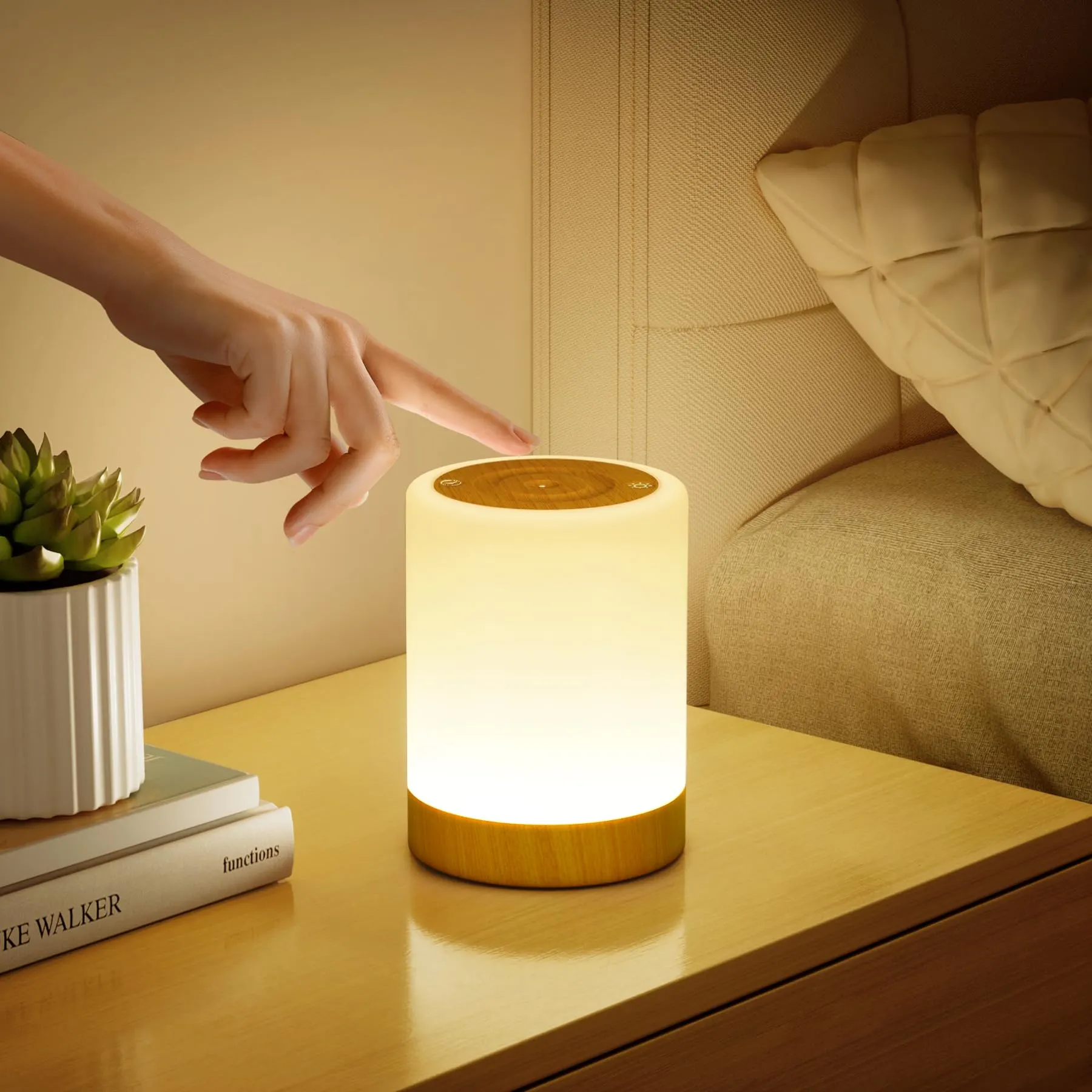 La Veilleuse Tactile à Intensité Variable : Le Compagnon Idéal des Nuits de Bébé et Enfant à 16,99€