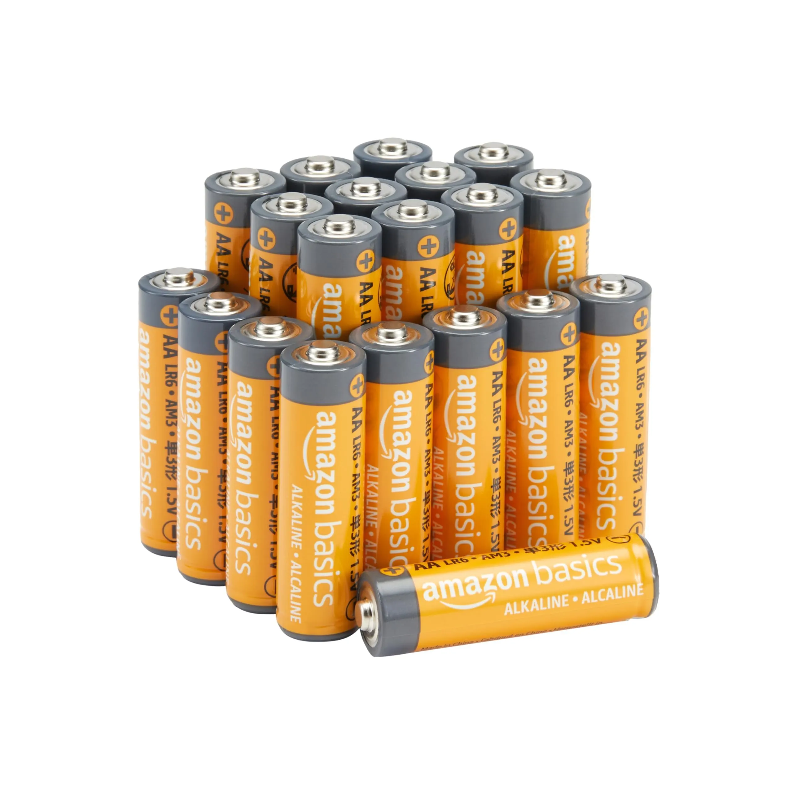 20 piles AA Amazon Basics à 9,44 € : l’indispensable pour ne jamais tomber en panne