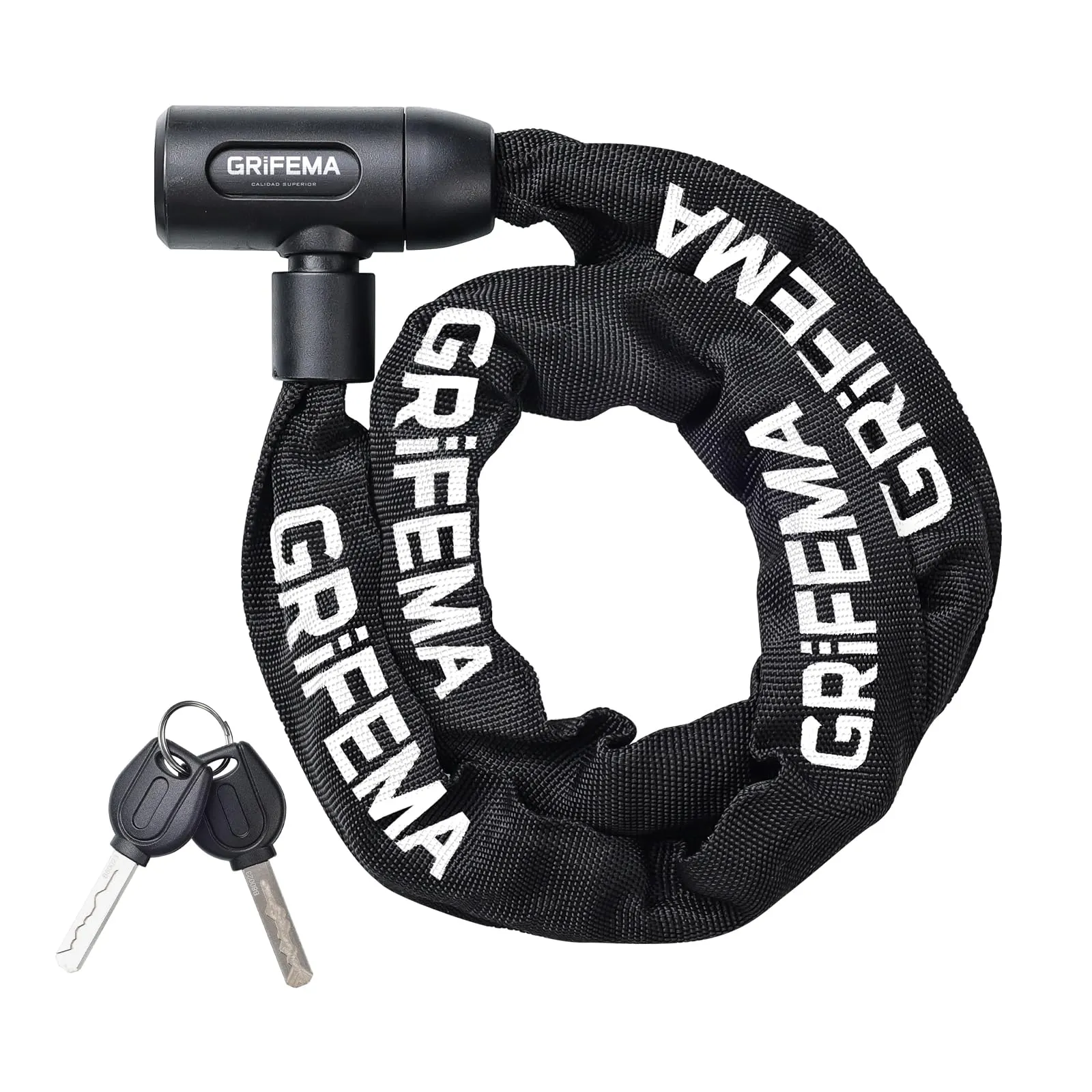 Sécurisez votre vélo ou scooter avec le cadenas chaîne GRIFEMA GA1201-12 à moins de 12 €