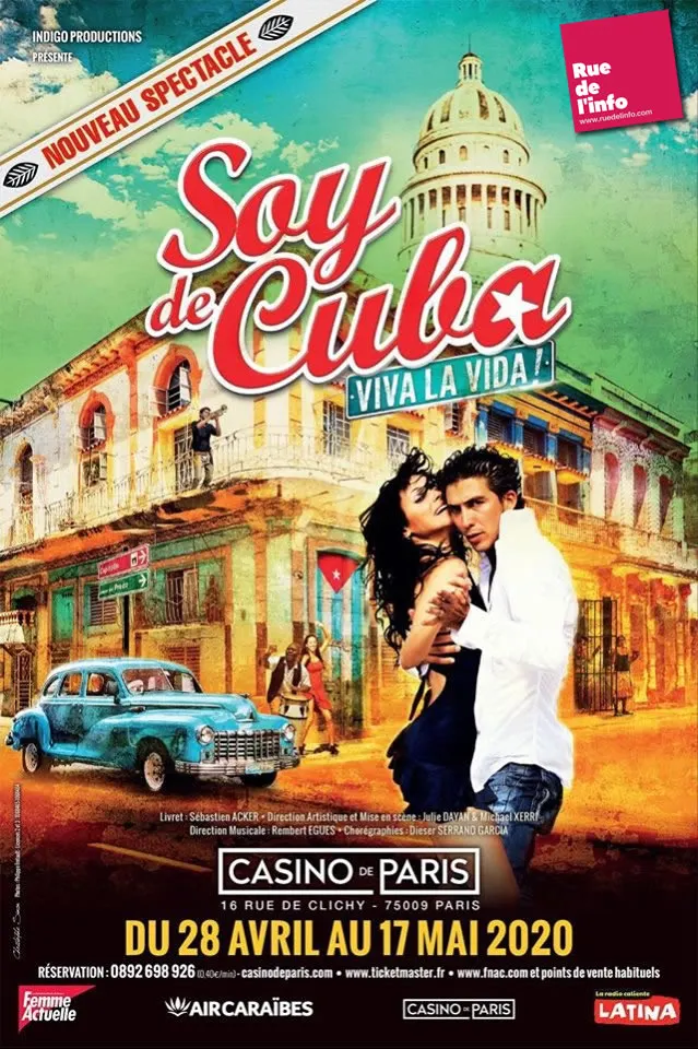 Soy de Cuba : magique, énergique, coloré et sensuel !