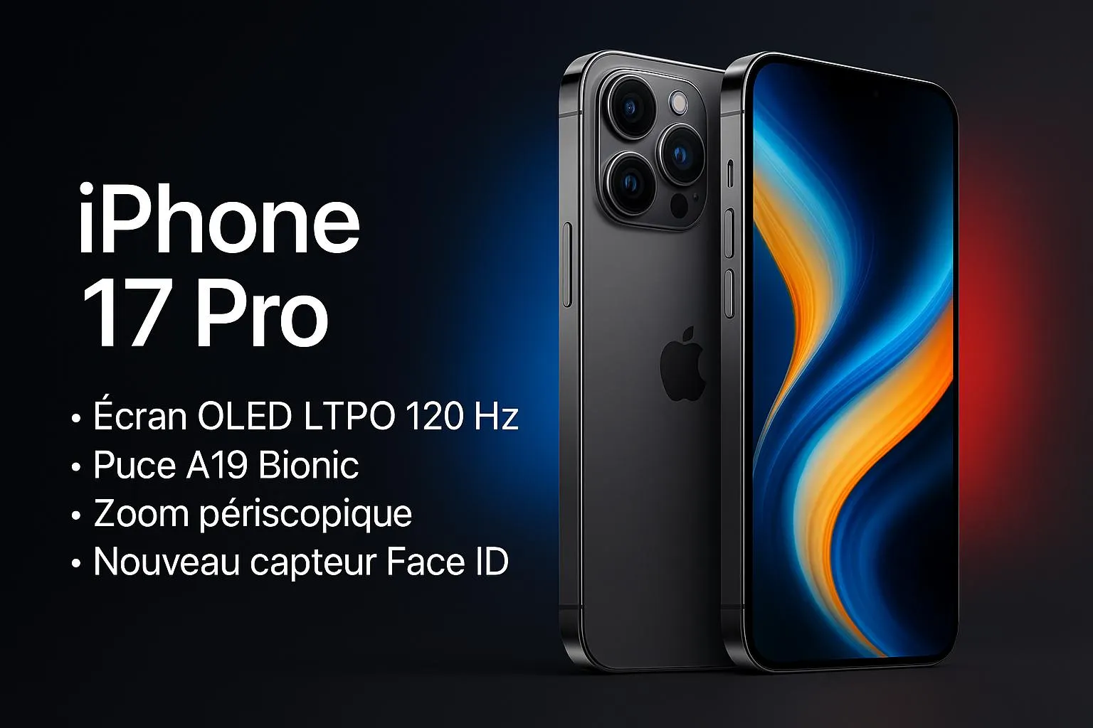 iPhone 17 Pro : Ce que l’on sait (déjà) du nouveau bijou d’Apple