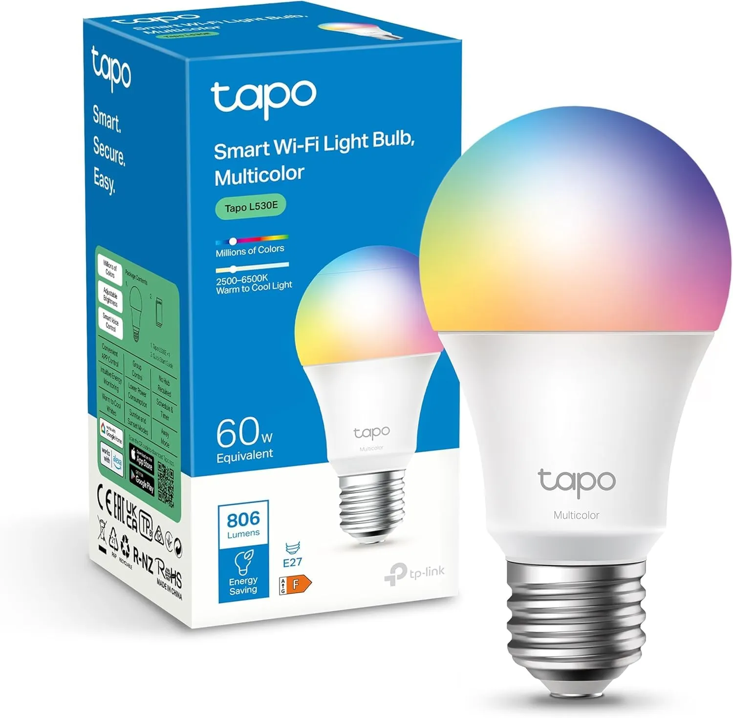 Ampoule connectée Tapo Alexa à 7,99 € : l’éclairage malin à petit prix