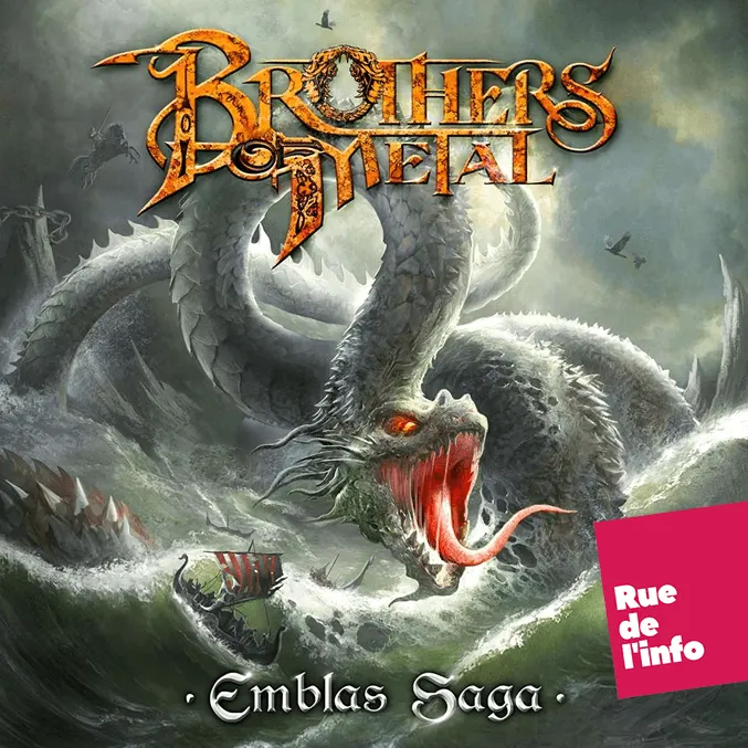 Brothers of Metal « Emblas Saga » : Les suédois continuent à s élever !