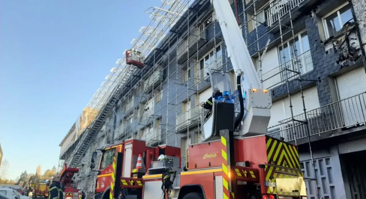 Incendie à Lisieux : Un suspect arrêté dans l affaire de la cité Adeline