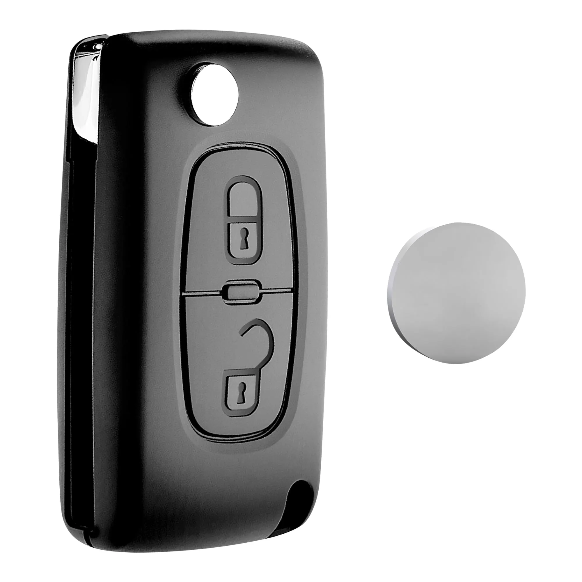 Remplacez votre coque de clé Peugeot ou Citroën pour moins de 9 € avec le kit Jongo CE0536