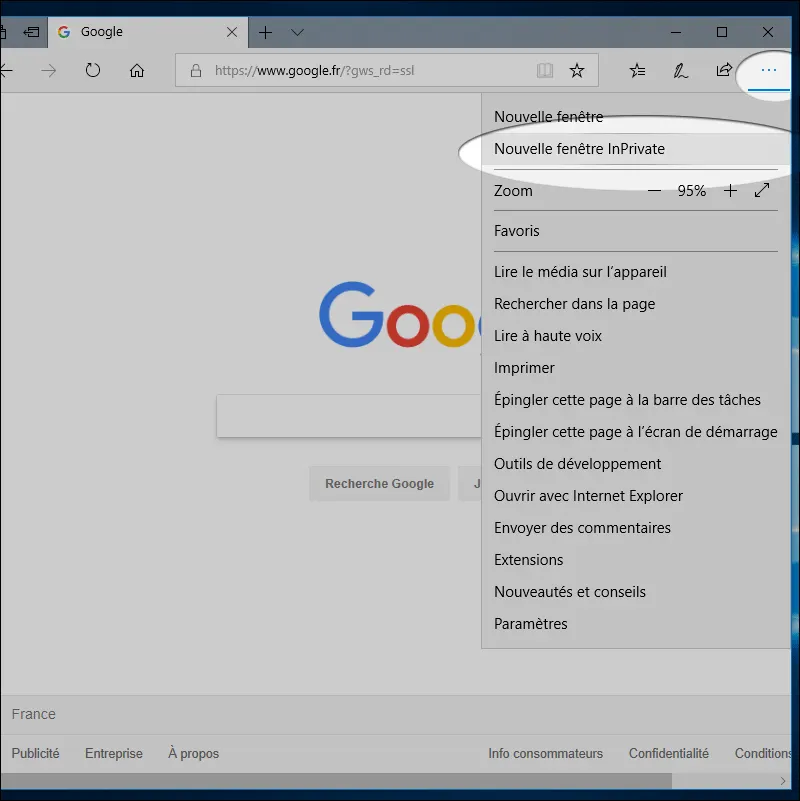 Naviguer en privée sur internet