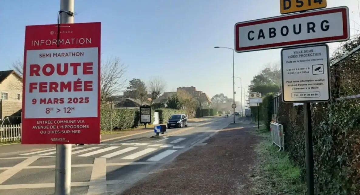 Impact de la circulation et du stationnement lors du semi-marathon de Cabourg