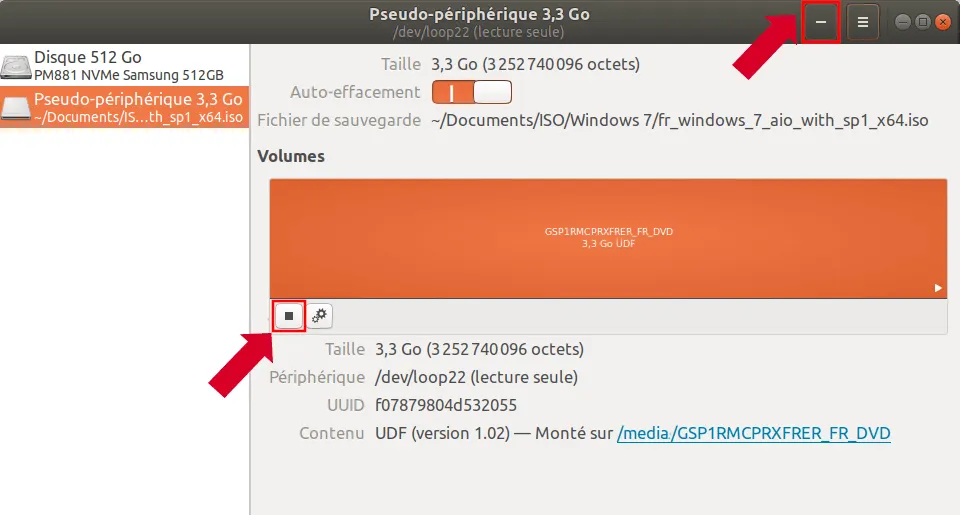 Monter une image ISO sur Ubuntu Linux – Rue de l’info