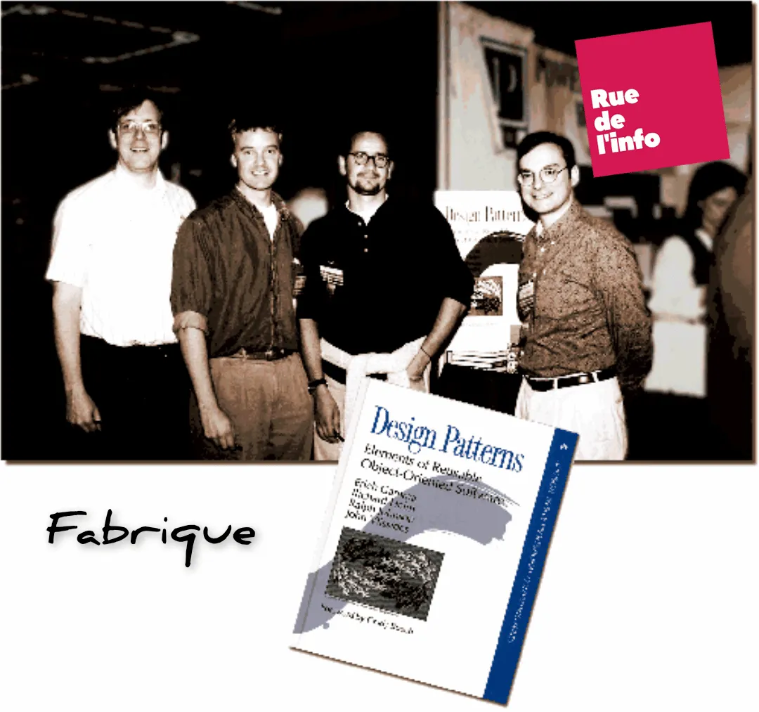 Les 23 patrons de conception de Gang of Four fabrique